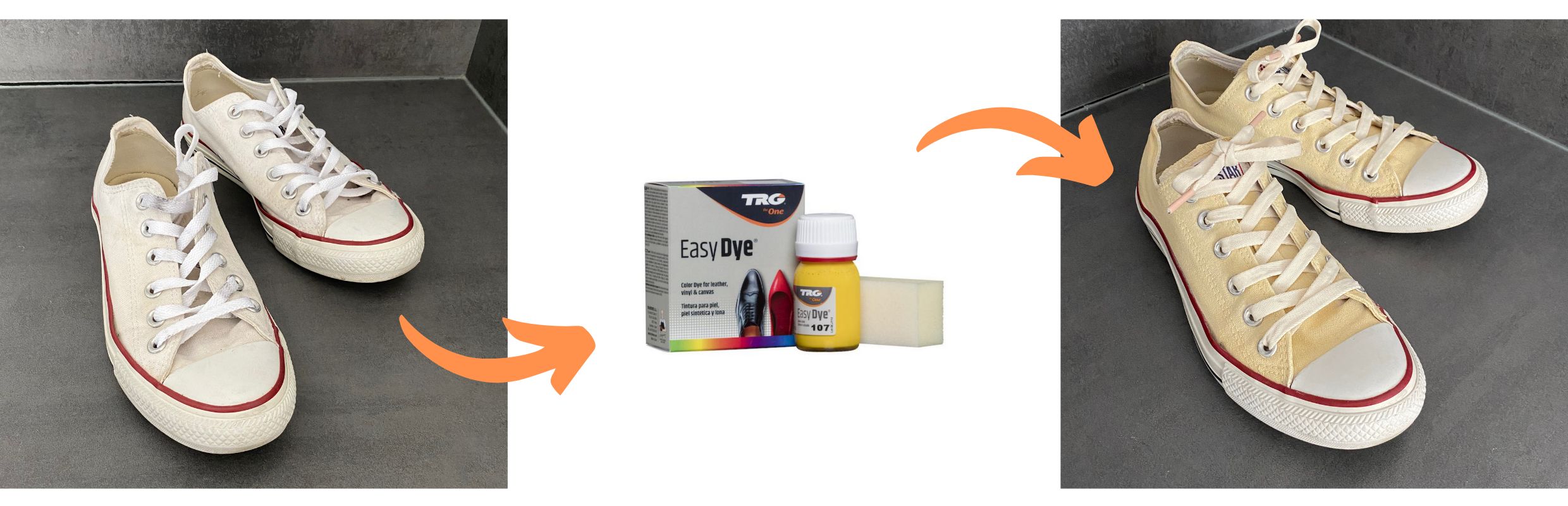 kolory do farbowania tenisówek Easy Dye TRG the One